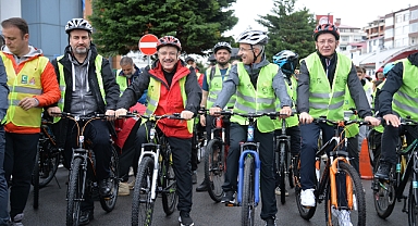 Trabzon'da Pedallar Sağlık İçin Çevrildi
