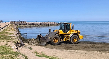 Yalıncak Plajı Yaza Hazırlanıyor