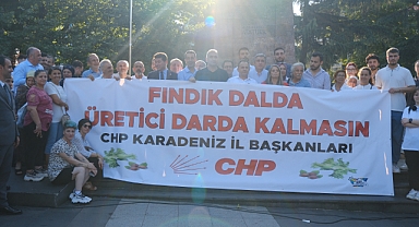 CHP'nin Karadeniz Bölgesi İl Başkanları Trabzon'da Fındık İçin Bir Araya Geldi