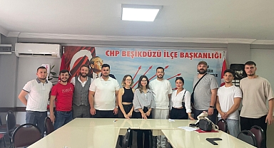 CHP Beşikdüzü İlçe Gençlik Kolları Başkanlığı Seçimi Yapıldı