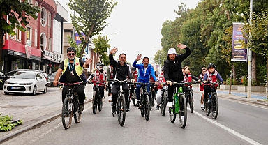 Düzce'de Bisiklet Baharı ve Plogging Şenliği Yapıldı
