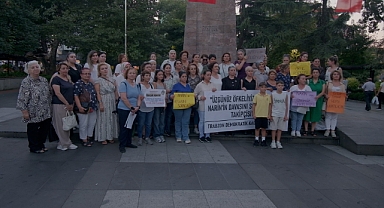 Trabzon Demokratik Kadın Platformu Narin İçin Sokakta