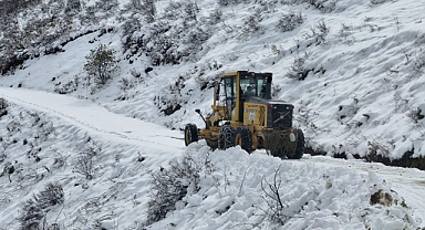 Trabzon Yaylalarında Karla Mücadele Çalışmaları Sürüyor