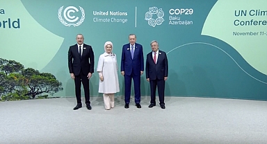 Cumhurbaşkanı Erdoğan COP29 Dünya Liderleri İklim Zirvesi'nde