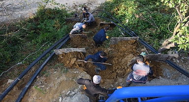 Giresun'da İçme Suyu Güçlendirme Çalışmaları Sürüyor