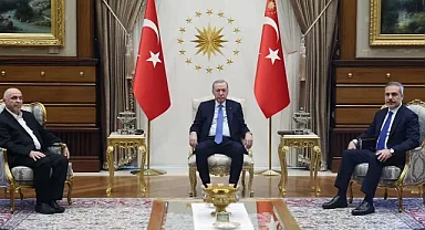 Cumhurbaşkanı Erdoğan Hamas Heyetini Kabul Etti