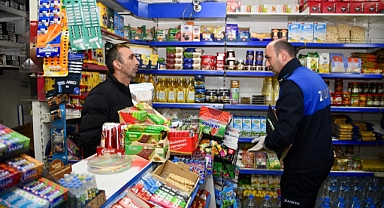 Giresun'da Zabıta Ekipleri Okul Çevresindeki Bakkalları Denetledi