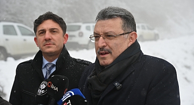 Başkan Genç, Karla Mücadele Çalışmalarına Katıldı