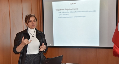 Görele Belediyesi Personeline İş Sağlığı ve Güvenliği Eğitimi Verildi