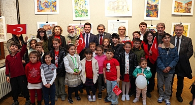 Trabzon'da Dünya Çocuklarından Sanat Şöleni: 25 Ülke, 70 Eser!