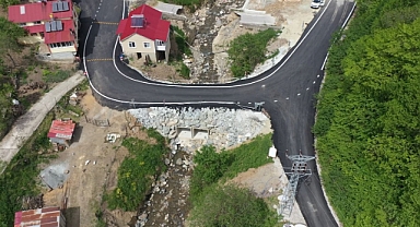 Hamsiköy'ün Ulaşım Sorunu Çözüldü