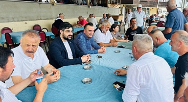 İYİ Partili Aydın Akçaabat'ta Sahada: 