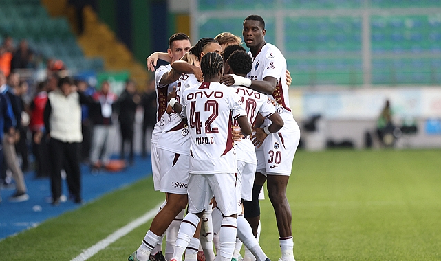 Karadeniz Derbisinde Gülen Taraf Trabzonspor