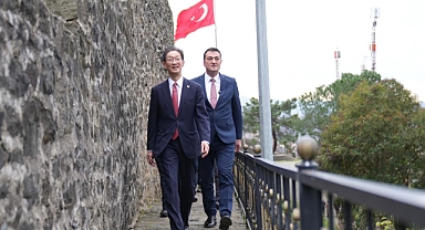 Japonya'nın Türkiye Büyükelçisi Giresun'da