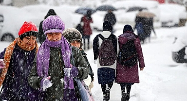 Trabzon'da Eğitime Kar Engeli