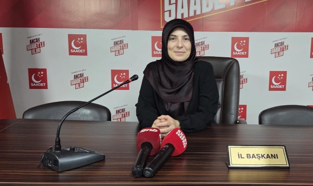 Saadet Partisi Trabzon Kadın Kolları Başkanı Sebanur Çelik'ten 8 Mart Mesajı