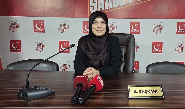 Saadet Partisi Trabzon Kadın Kolları Başkanı Sebanur Çelik'ten 8 Mart Mesajı