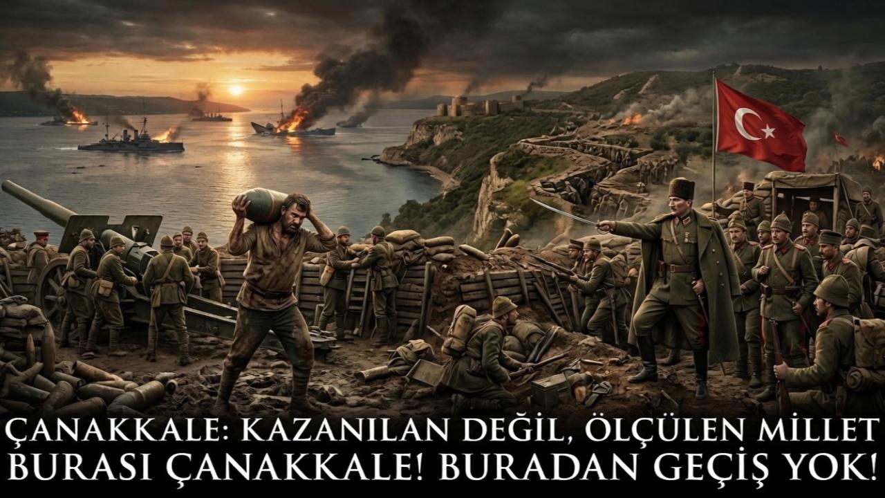 Çanakkale: Kazanılan Değil, Ölçülen Millet