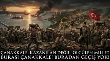 Çanakkale: Kazanılan Değil, Ölçülen Millet