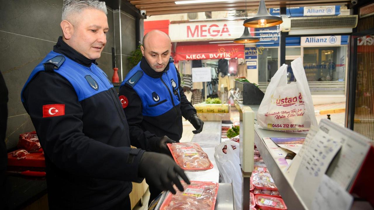 Giresun'da Zabıta Ekipleri Kasapları Denetledi