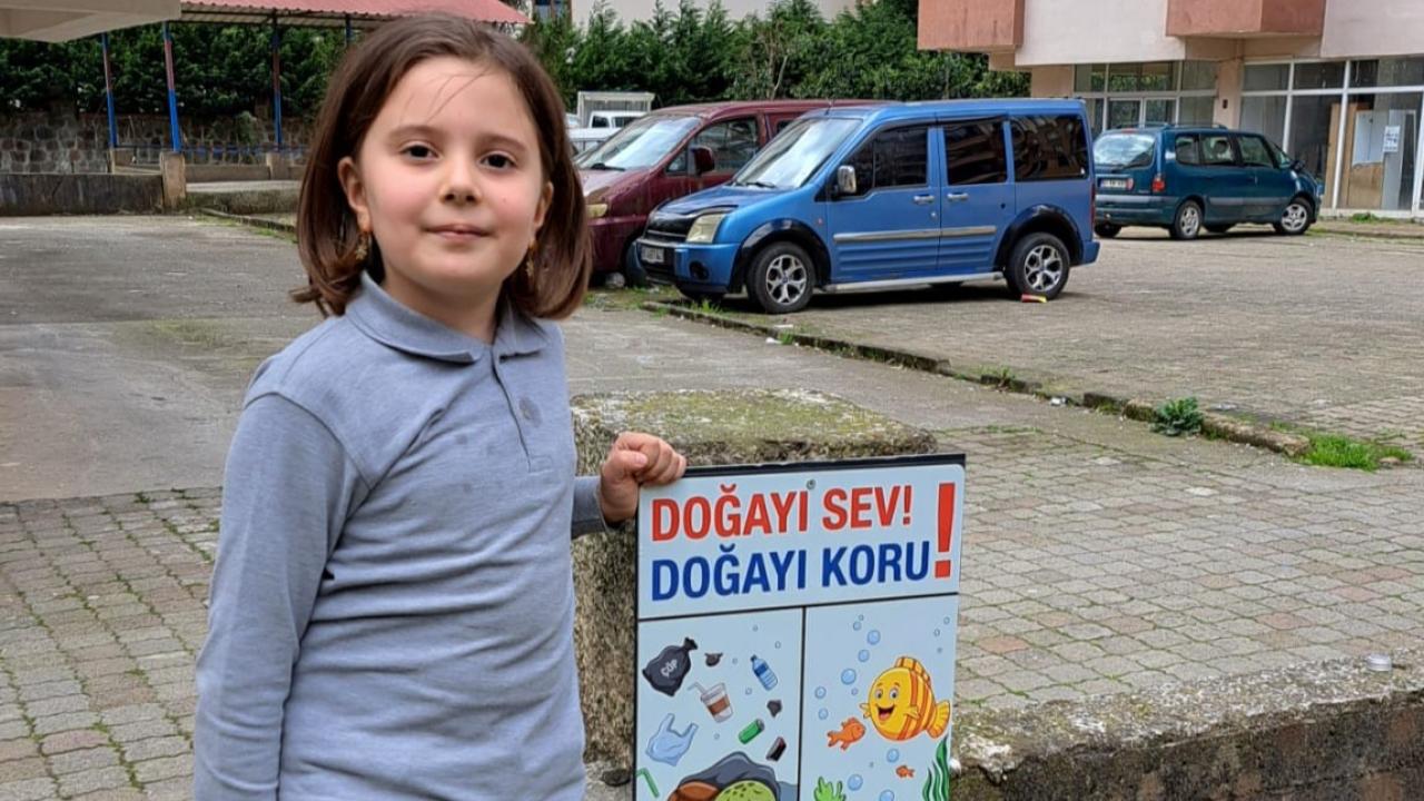 Minik Öğrencilerden Büyük Farkındalık: Of'ta Çevre İçin El Ele