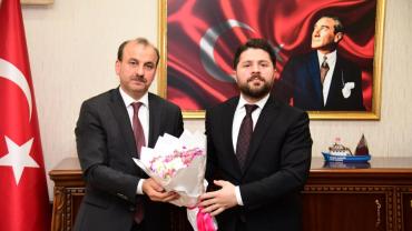 Anahtar Parti Trabzon'dan İl Milli Eğitim Müdürü Hasan Uygun'a Ziyaret