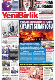 Yeni Birlik Gazete Manşeti