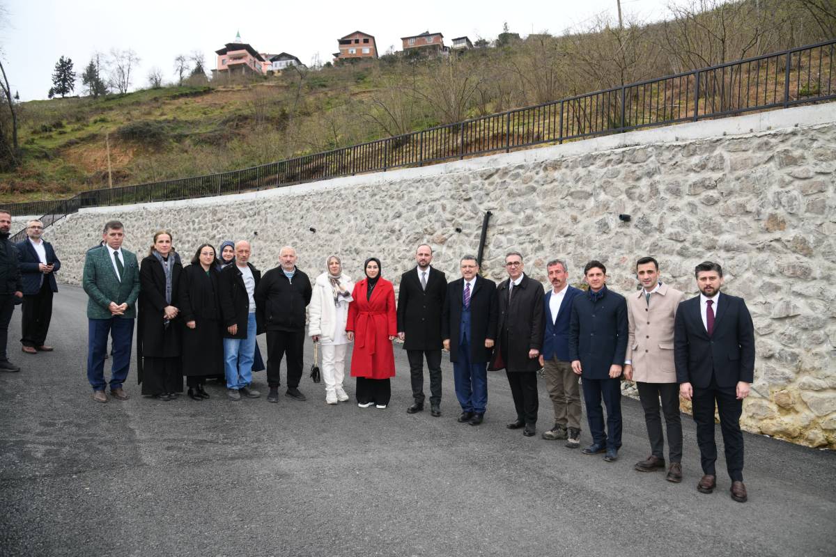 Başkan Genç Sürmene'de incelemelerde Bulundu