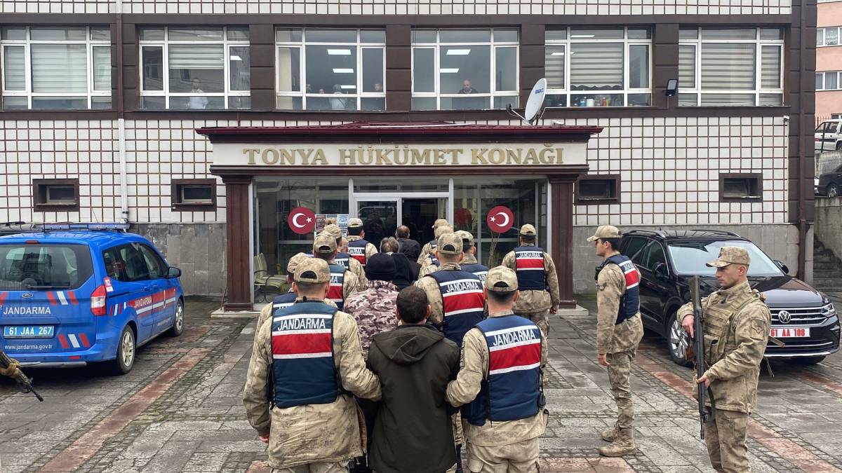 Tonya'da Tefecilik Operasyonu! Çok Sayıdaki Kişi Gözaltına Alındı